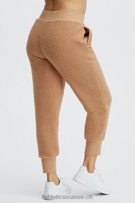 femmes pantalon de jogging teddy luxe B0B6R181 automne/avoine Fabletics