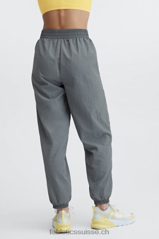 femmes pantalon de survêtement bicolore kickback B0B6R127 prune sucrée/pois noirs Fabletics