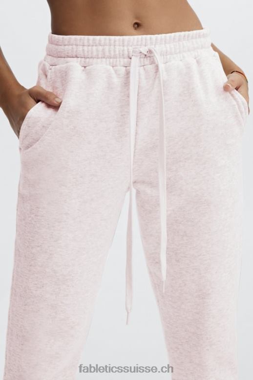 femmes pantalon de survêtement classique eco go-to B0B6R84 léopard corail/crème au beurre rose/citron vert Fabletics