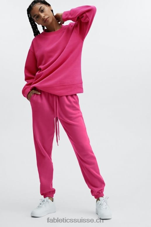 femmes pantalon de survêtement classique eco go-to B0B6R85 digital tide shine/chaux sucrée Fabletics