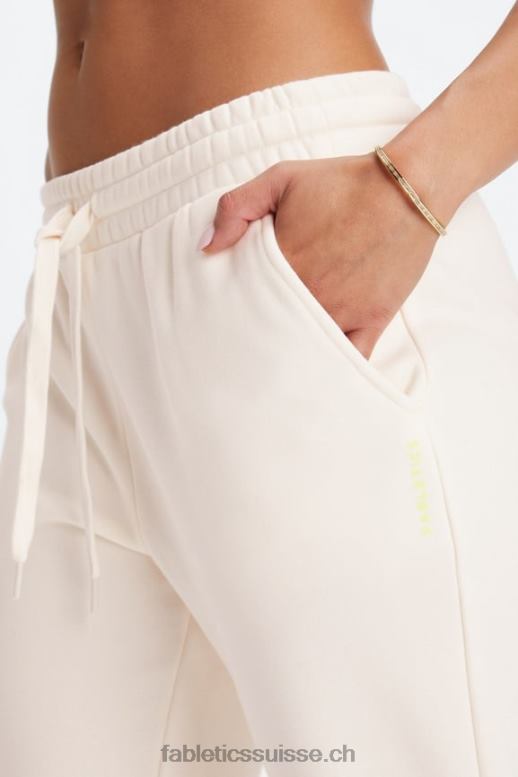 femmes pantalon de survêtement classique eco go-to B0B6R88 avoine/pousses Fabletics