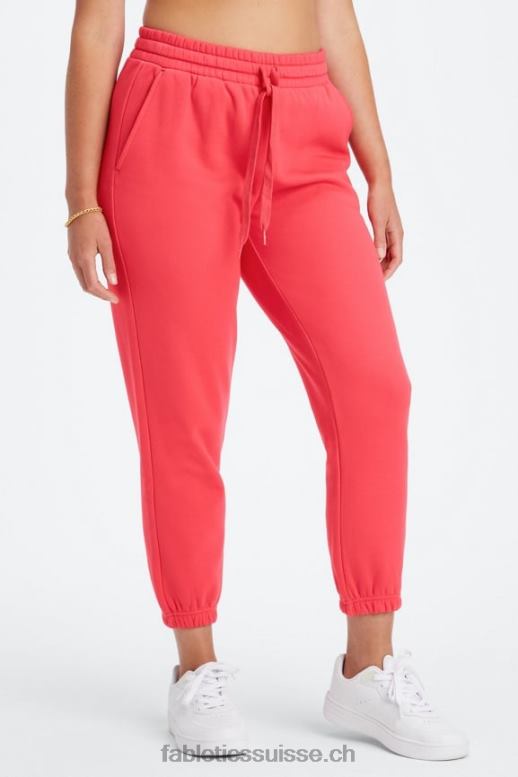femmes pantalon de survêtement classique eco go-to B0B6R91 leo ondulé noir/ocre brûlé Fabletics