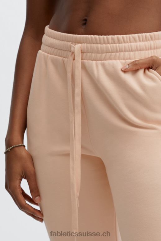 femmes pantalon de survêtement classique eco go-to B0B6R95 crème noire/citron Fabletics