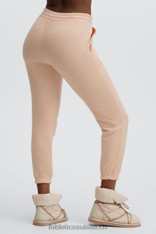 femmes pantalon de survêtement classique eco go-to B0B6R95 crème noire/citron Fabletics