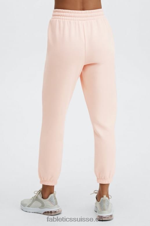 femmes pantalon de survêtement classique eco go-to B0B6R97 rayure française/orange passion Fabletics
