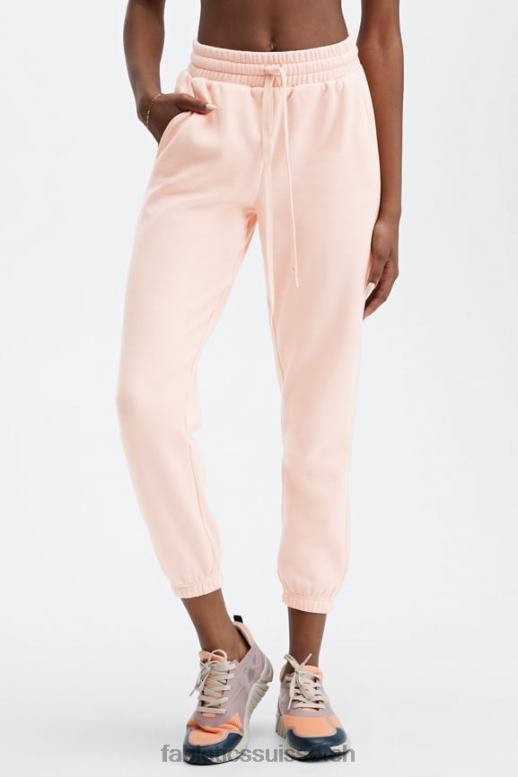 femmes pantalon de survêtement classique incontournable B0B6R169 bleu marine foncé/multicolore Fabletics