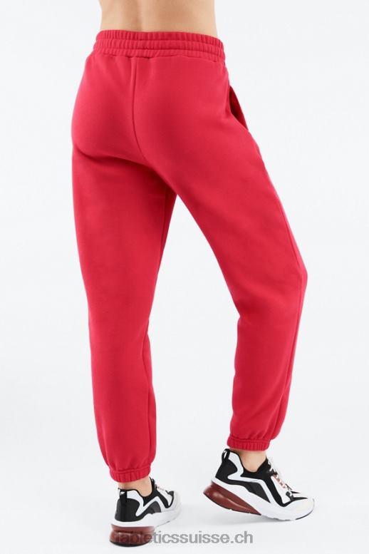 femmes pantalon de survêtement classique incontournable B0B6R174 rose électrique/guépard ondulé Fabletics