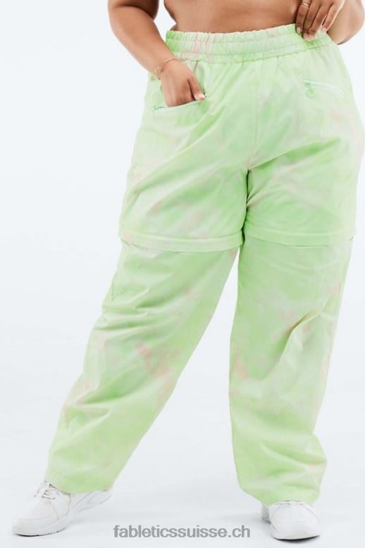femmes pantalon de survêtement convertible kalani B0B6R198 camouflage anthracite/feuille Fabletics