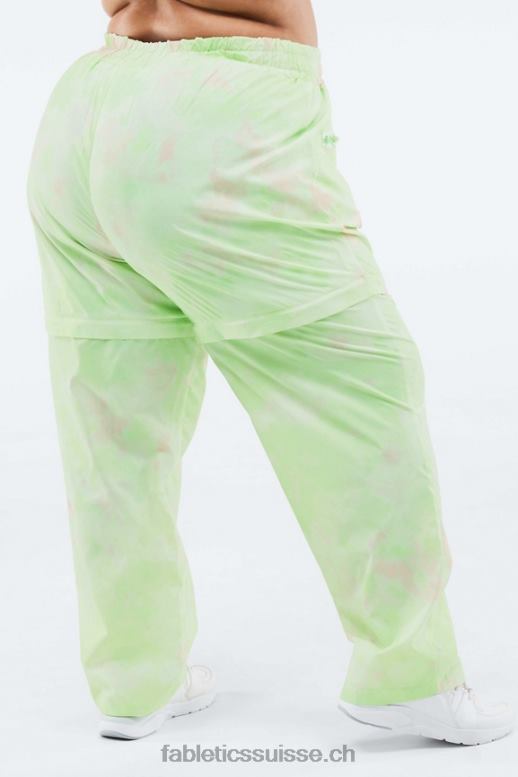 femmes pantalon de survêtement convertible kalani B0B6R198 camouflage anthracite/feuille Fabletics