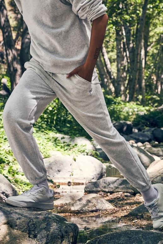 femmes pantalon de survêtement en polaire pour toujours B0B6R67 peluche rose/souci Fabletics