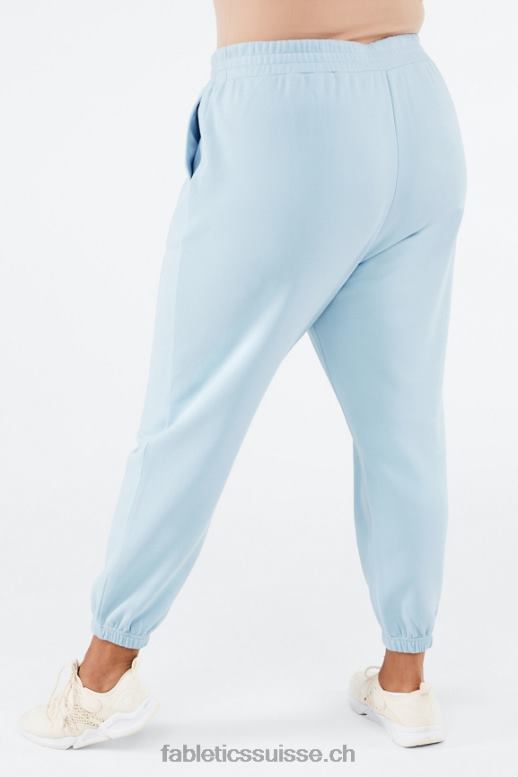 femmes pantalon de survêtement graphique reina B0B6R146 pierre bleue/avant Fabletics