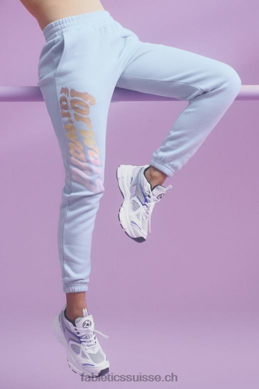 femmes pantalon de survêtement graphique reina B0B6R146 pierre bleue/avant Fabletics