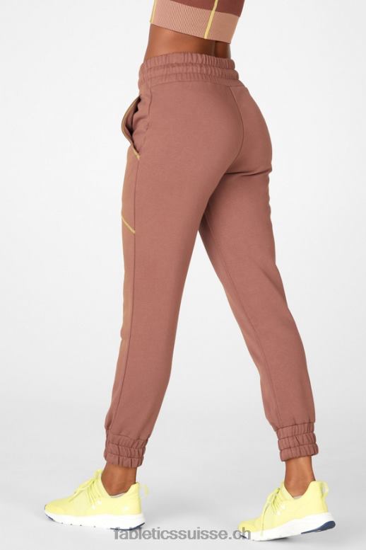 femmes pantalon de survêtement iris B0B6R221 châtaigne/gaïa/zeste Fabletics