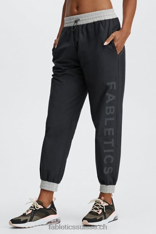 femmes pantalon de survêtement kora B0B6R163 noir/multicolore Fabletics