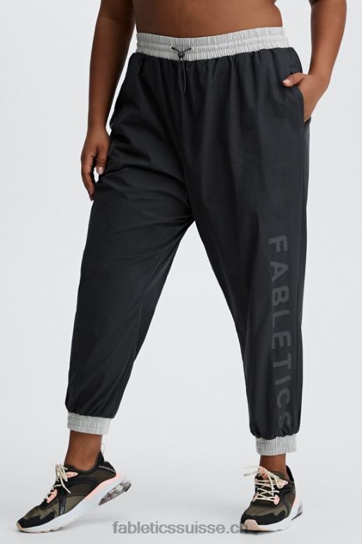 femmes pantalon de survêtement kora B0B6R164 noir/multicolore Fabletics