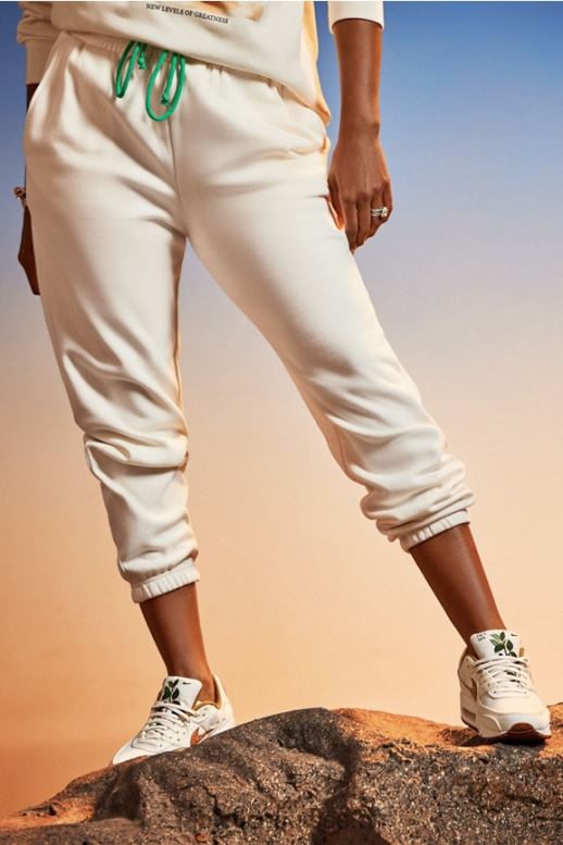femmes pantalon de survêtement maddie B0B6R110 béton/soie Fabletics