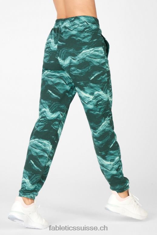 femmes pantalon de survêtement slim cloe B0B6R207 guépard noir/ondé Fabletics