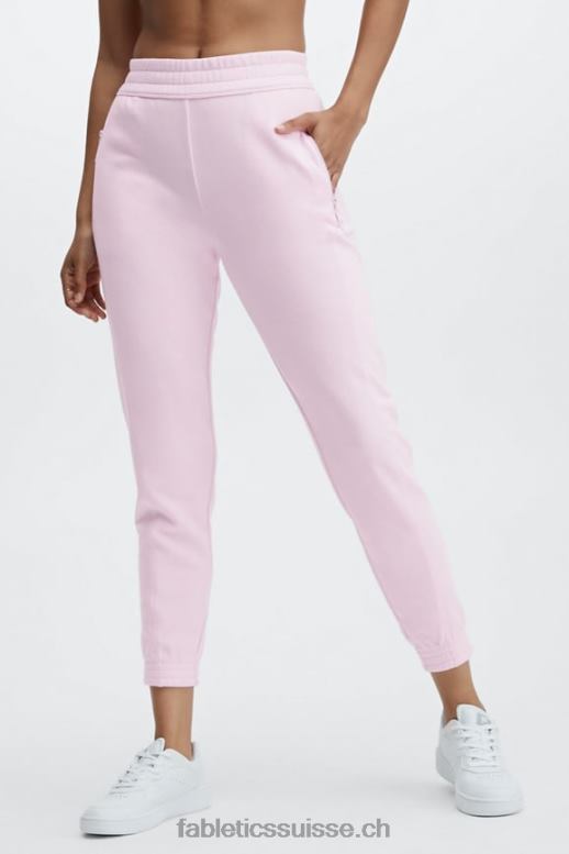 femmes pantalon de survêtement slim éco-responsable B0B6R56 punch classique blanc/pervenche Fabletics