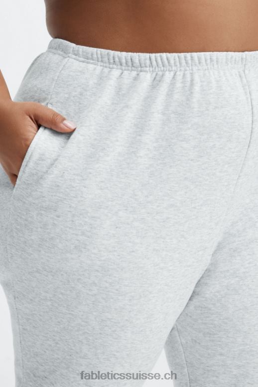 femmes pantalon de survêtement slim incontournable B0B6R135 noir/argent réfléchissant Fabletics