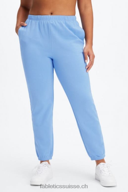 femmes pantalon de survêtement slim léger B0B6R104 cobalt profond/aloès Fabletics