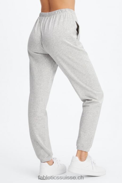 femmes pantalon de survêtement slim léger B0B6R106 bleu marine foncé/crème au citron Fabletics
