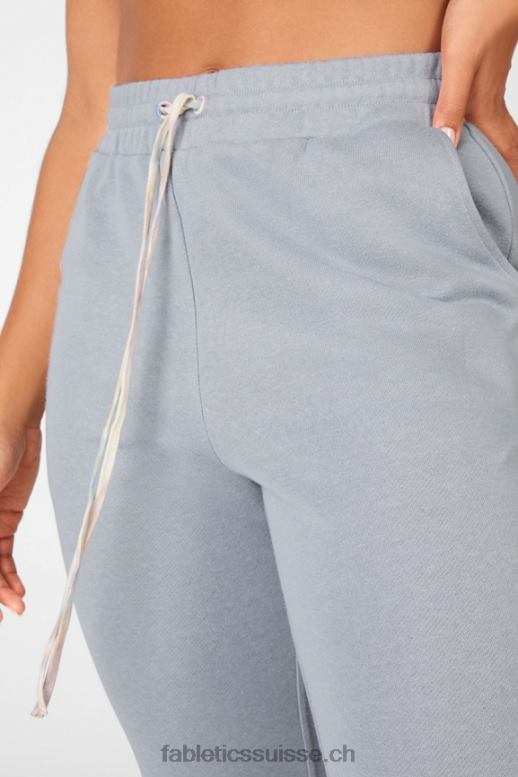 femmes pantalon de survêtement sterling B0B6R201 gris dauphin/teinture douce Fabletics