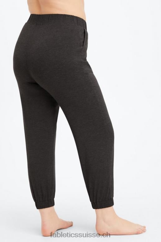 femmes pantalon fuselé restoreknit B0B6R82 noir/micro point Fabletics