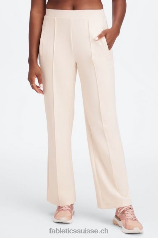 femmes pantalon large en interlock pelucheux B0B6R118 brique/multiple Fabletics