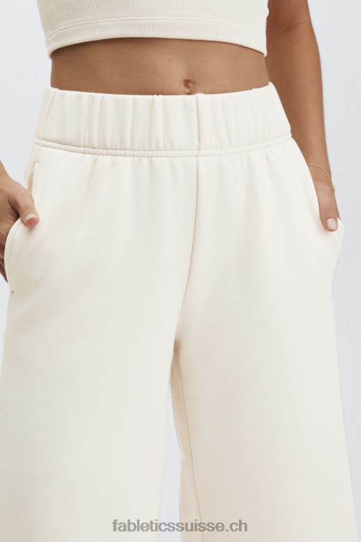 femmes pantalon large jamie B0B6R191 blanc/goutte de citron/sorbet orange Fabletics