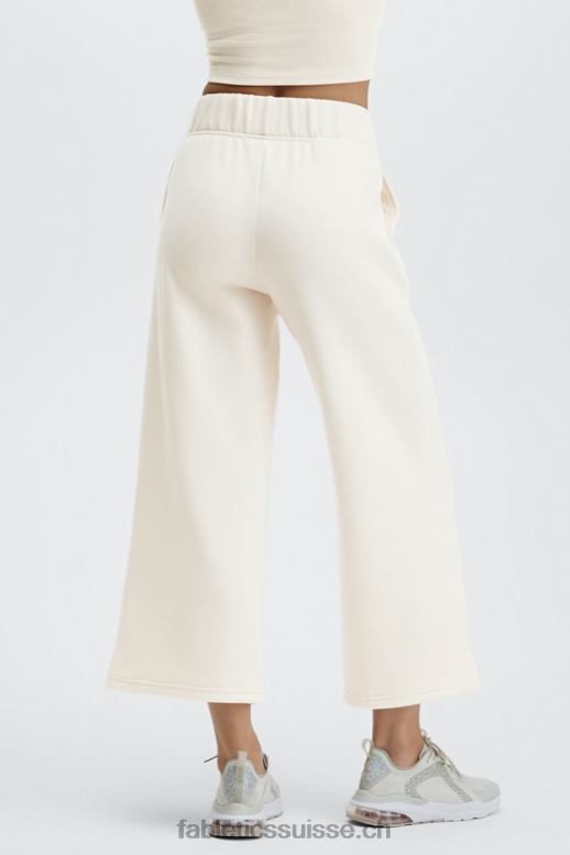 femmes pantalon large jamie B0B6R191 blanc/goutte de citron/sorbet orange Fabletics