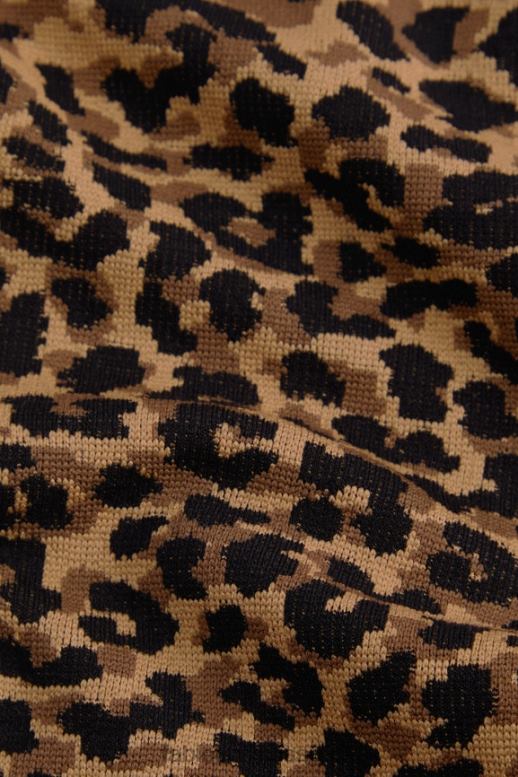 femmes évasement fendu taille haute sans couture nuage B0B6R4 guépard ondulé/noir Fabletics