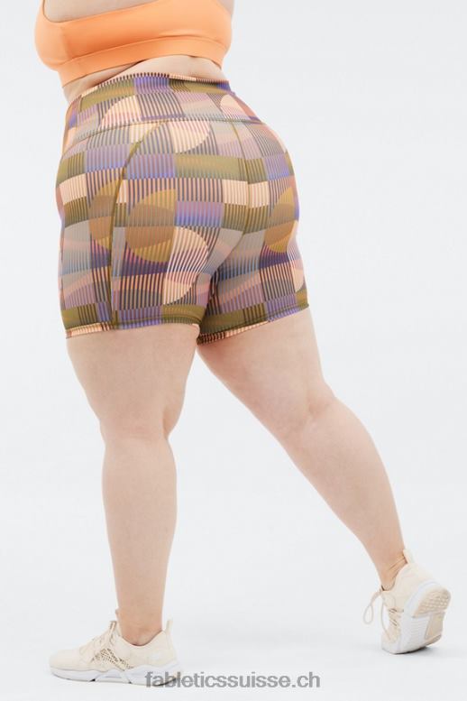 femmes Définir le short taille haute 6\'\' B0B6R583 évasion insulaire/club d\'athlétisme Fabletics