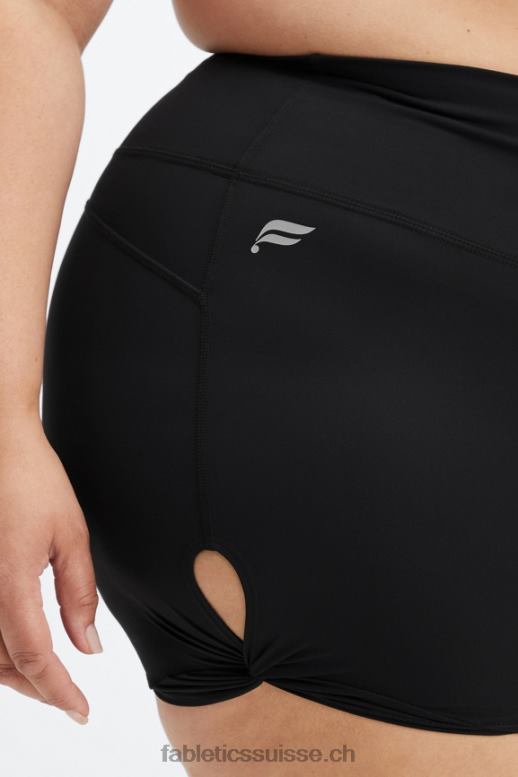 femmes Oasis Pureluxe short taille haute twist 3\'\' B0B6R441 rose électrique/guépard ondulé Fabletics