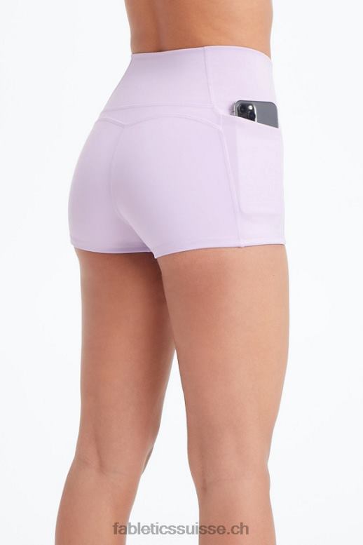 femmes Oasis pureluxe short taille haute 2\'\' B0B6R461 tropique/rose poudré Fabletics