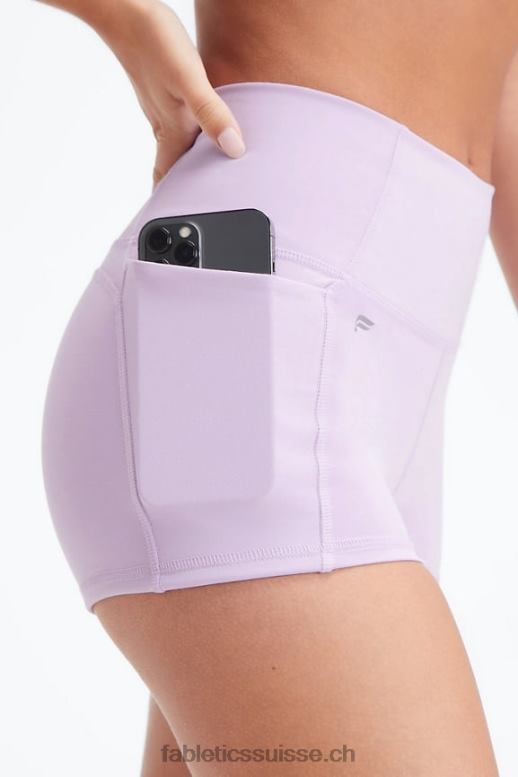 femmes Oasis pureluxe short taille haute 2\'\' B0B6R461 tropique/rose poudré Fabletics