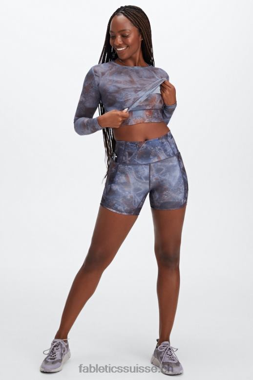 femmes Oasis pureluxe short taille haute 5\'\' B0B6R469 safari/ rose du désert Fabletics