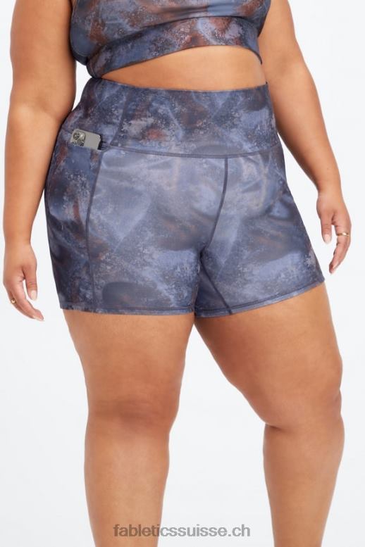femmes Oasis pureluxe short taille haute 5\'\' B0B6R470 fjord/multiple Fabletics