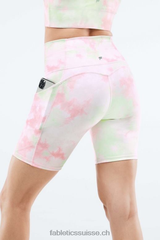 femmes Oasis short à poche taille haute 7\'\' B0B6R564 blanc/unité Fabletics