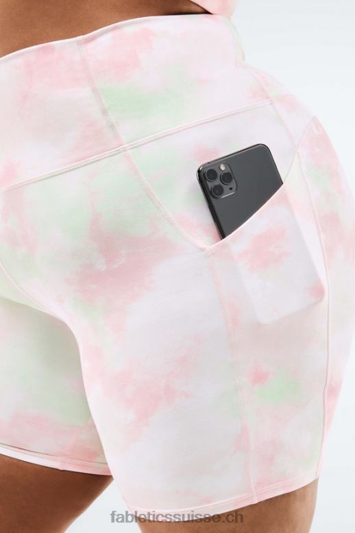 femmes Oasis short à poche taille haute 7\'\' B0B6R565 blanc/unité Fabletics
