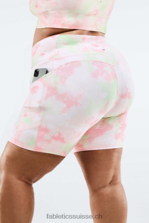femmes Oasis short à poche taille haute 7\'\' B0B6R565 blanc/unité Fabletics