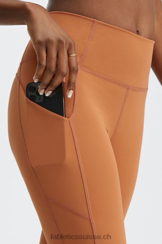 femmes Oasis short à poche taille haute 9 B0B6R522 abîme/vermillon Fabletics