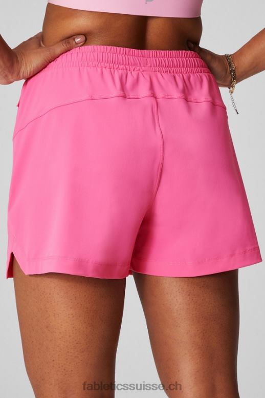 femmes celui court 3\'\' B0B6R243 gris classique chiné/blanc Fabletics