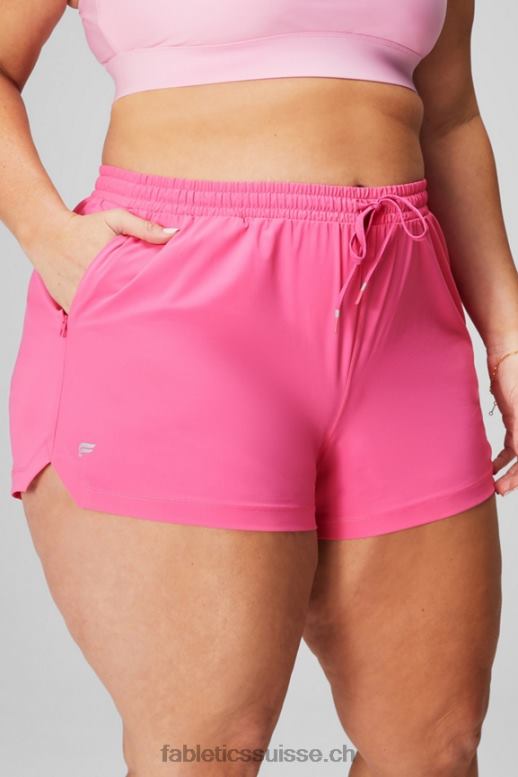 femmes celui court 3'' B0B6R244 gris classique chiné/blanc Fabletics