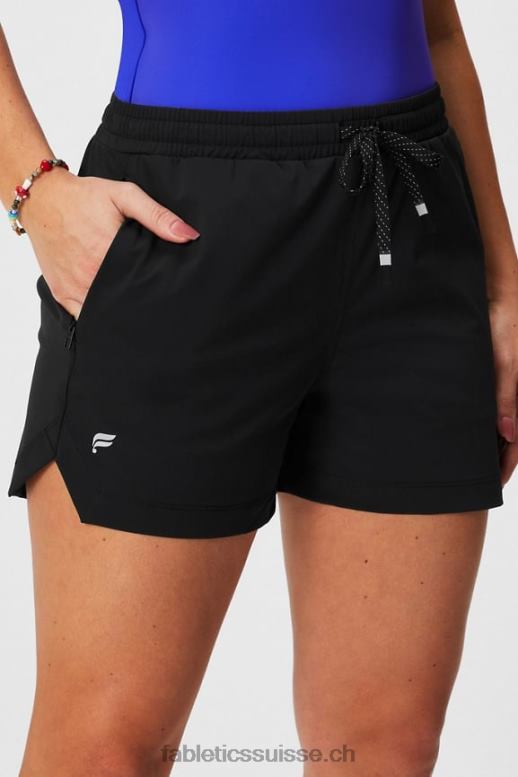 femmes celui court 3'' B0B6R600 rose fluo/noir Fabletics