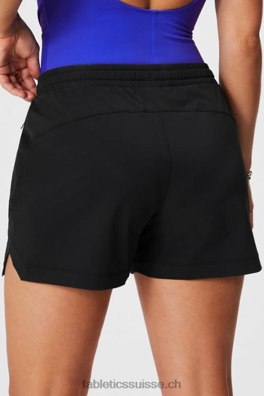 femmes celui court 3\'\' B0B6R600 rose fluo/noir Fabletics