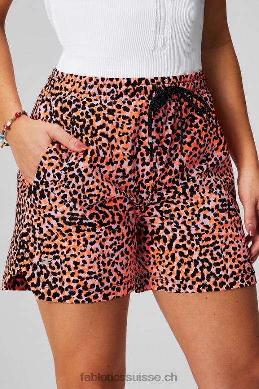 femmes celui court 5'' B0B6R237 noir/café ole/lait de miel Fabletics