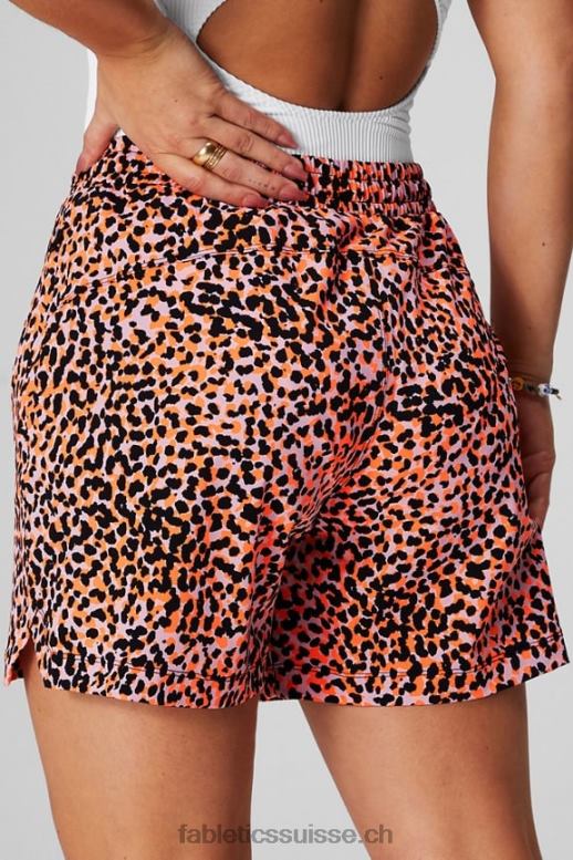 femmes celui court 5\'\' B0B6R237 noir/café ole/lait de miel Fabletics