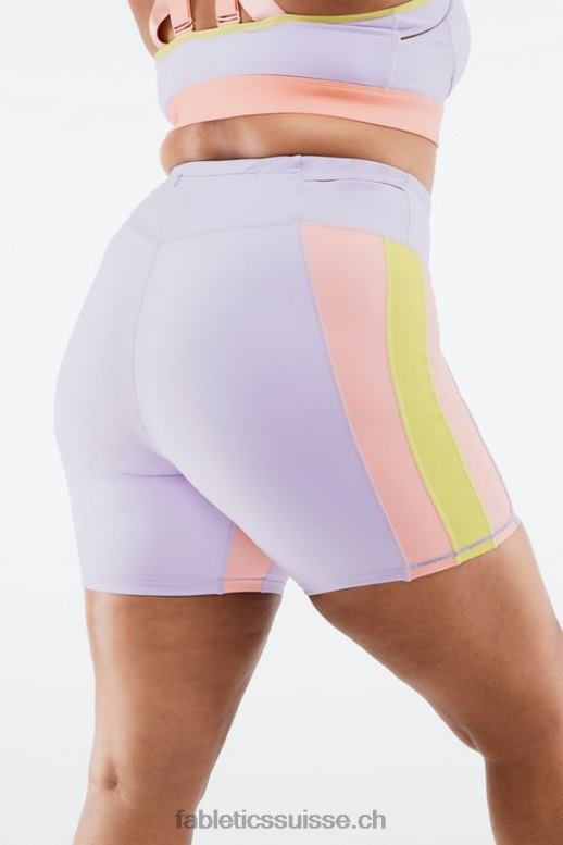 femmes court trinity taille haute 7" B0B6R551 acajou/acajou Fabletics