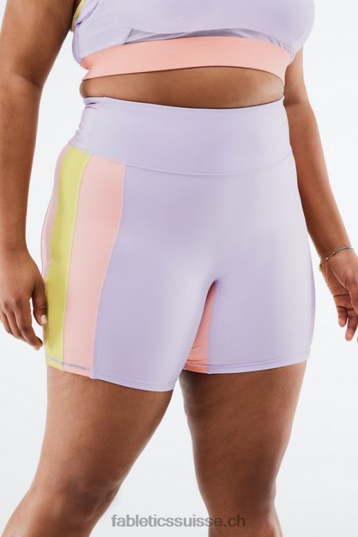 femmes court trinity taille haute 7\" B0B6R551 acajou/acajou Fabletics
