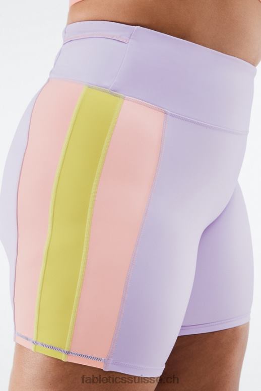 femmes court trinity taille haute 7\" B0B6R551 acajou/acajou Fabletics